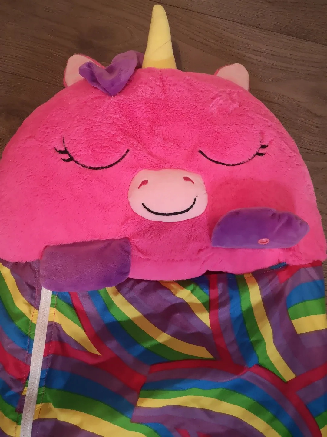 Rainbow Unicorn Kids Sleeping Bag image indicator(9)