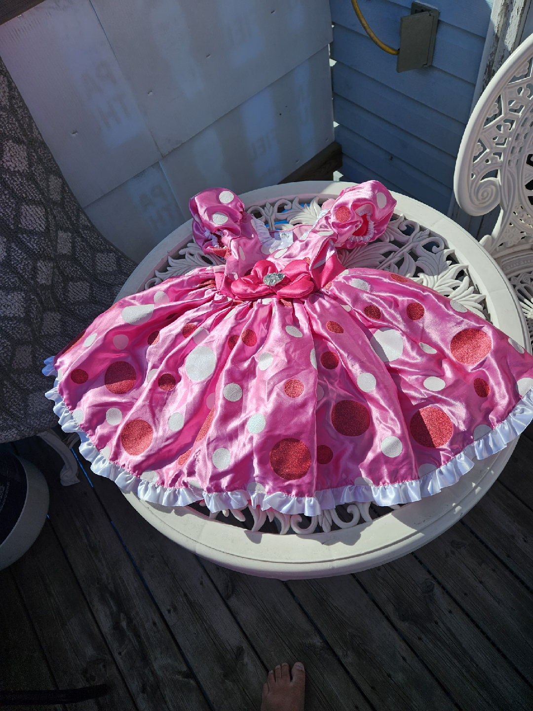 Girls' Pink Dress Costume - photo 3