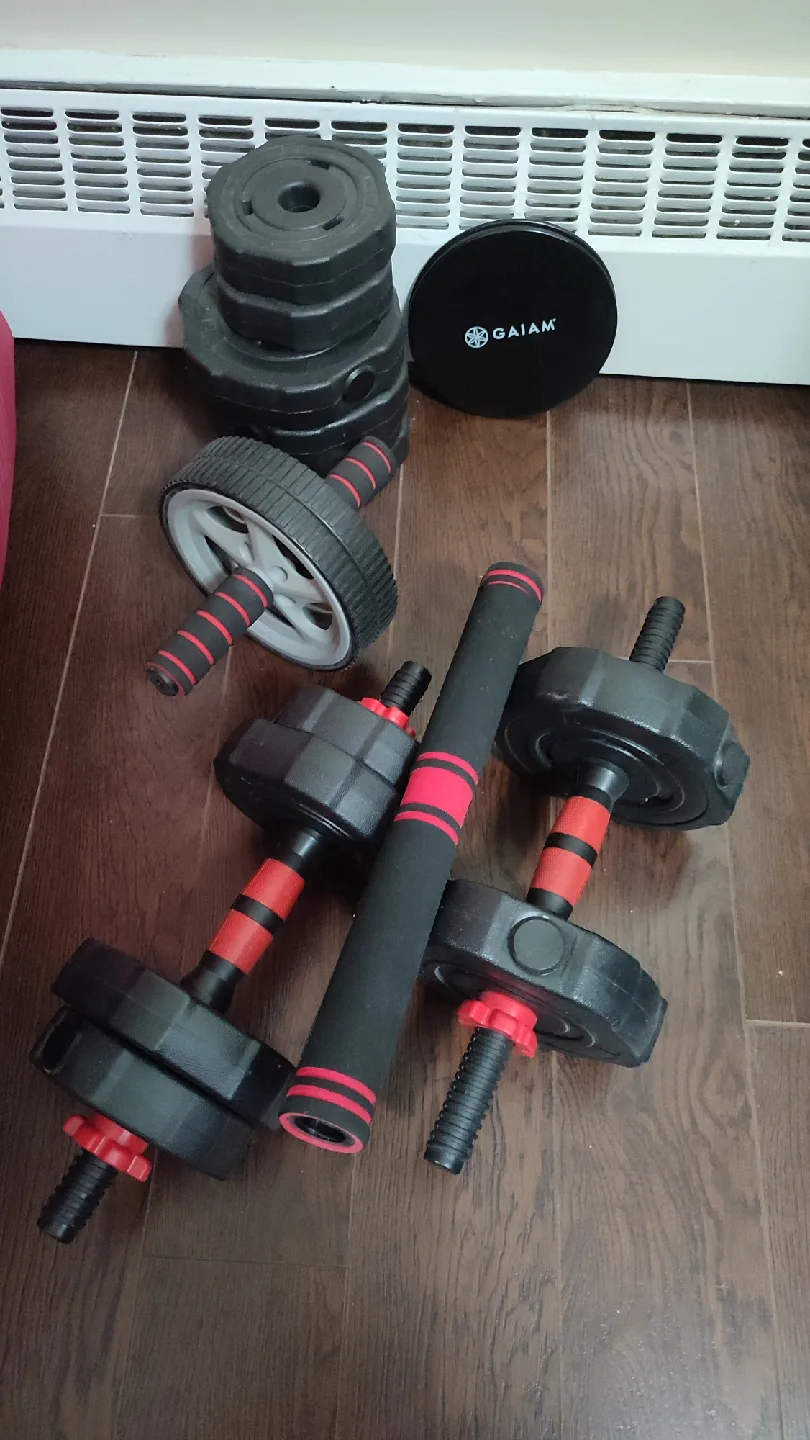 Ab Wheel, Dumbbells, & Weight Plates image indicator(2)