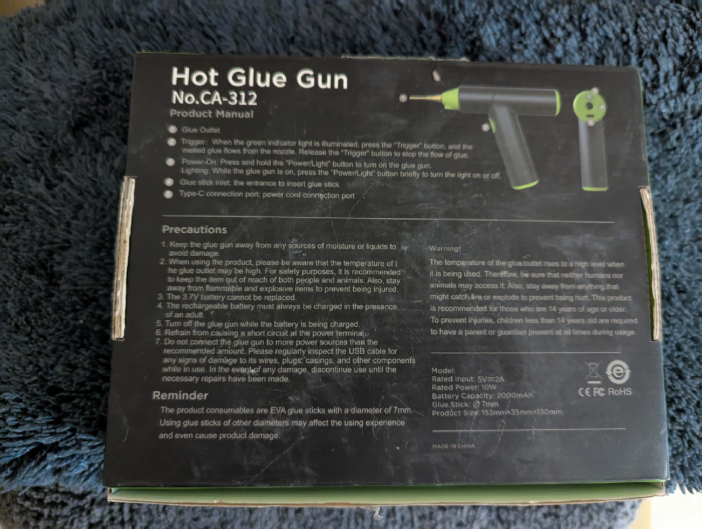 Hot Glue Gun No.CA-312 - photo 4