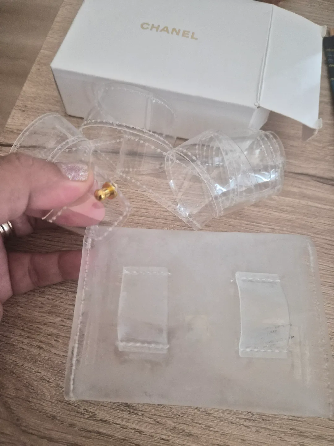 Chanel Clear Vinyl Belt Bag image indicator(2)