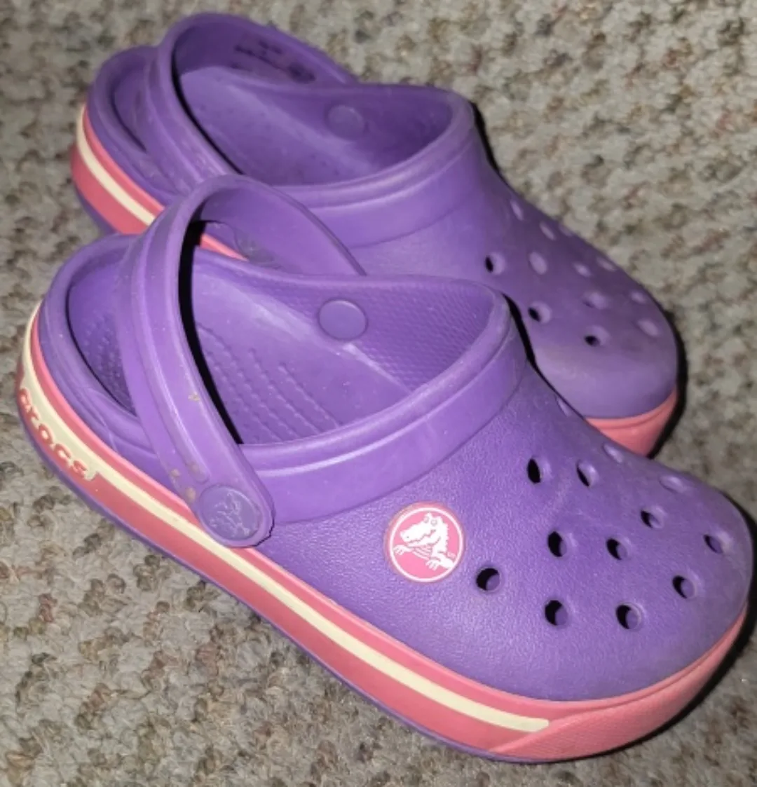 Crocs Kids' Clog, Size 8 Purple thumbnail