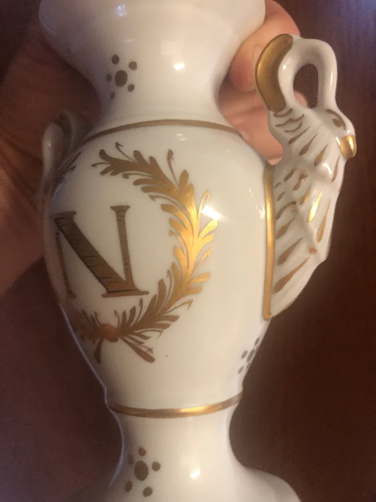 Goudeville Limoges France Porcelain Lamp image indicator(7)