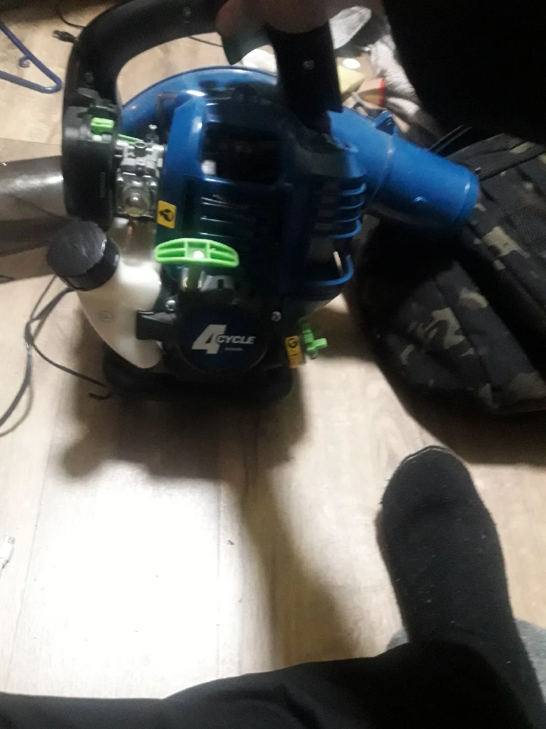 Senix gas powered 4-Cycle Leaf Blower image indicator(2)