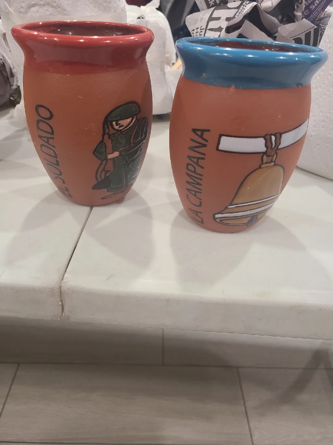 Handmade Mexican Clay Mugs thumbnail