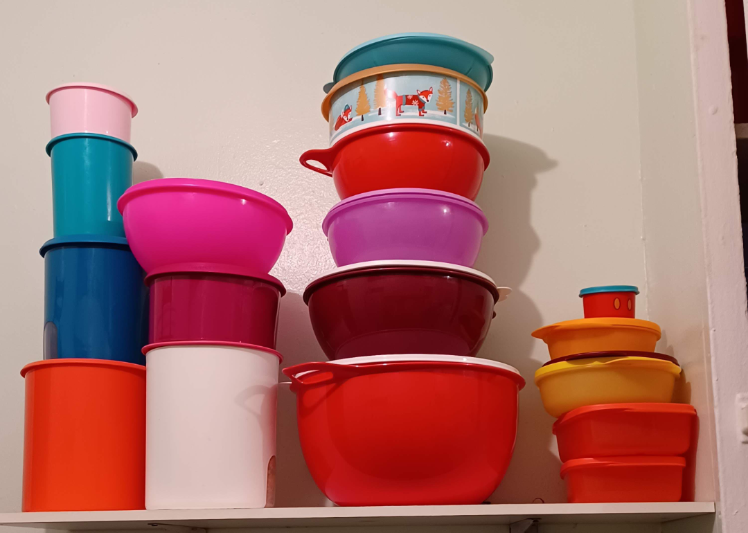 Tupperware Bowls and Containers