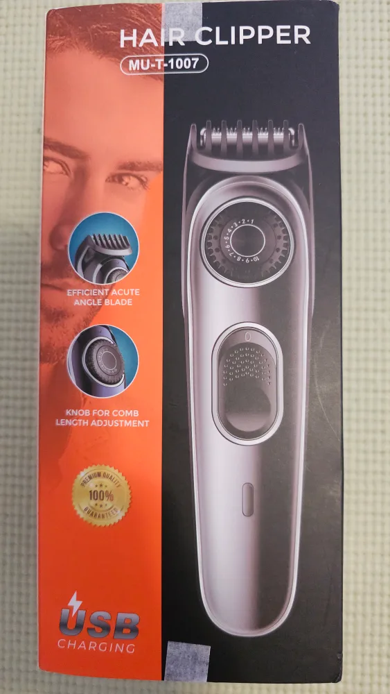 Hair Clipper MU-T-1007 USB Charging image indicator(3)