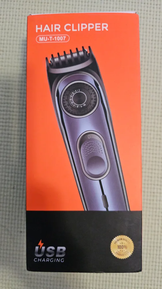 Hair Clipper MU-T-1007 USB Charging image indicator(4)