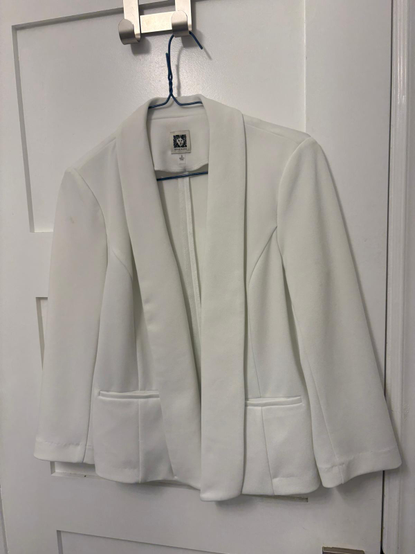 Anne Klein White Blazer - Size S