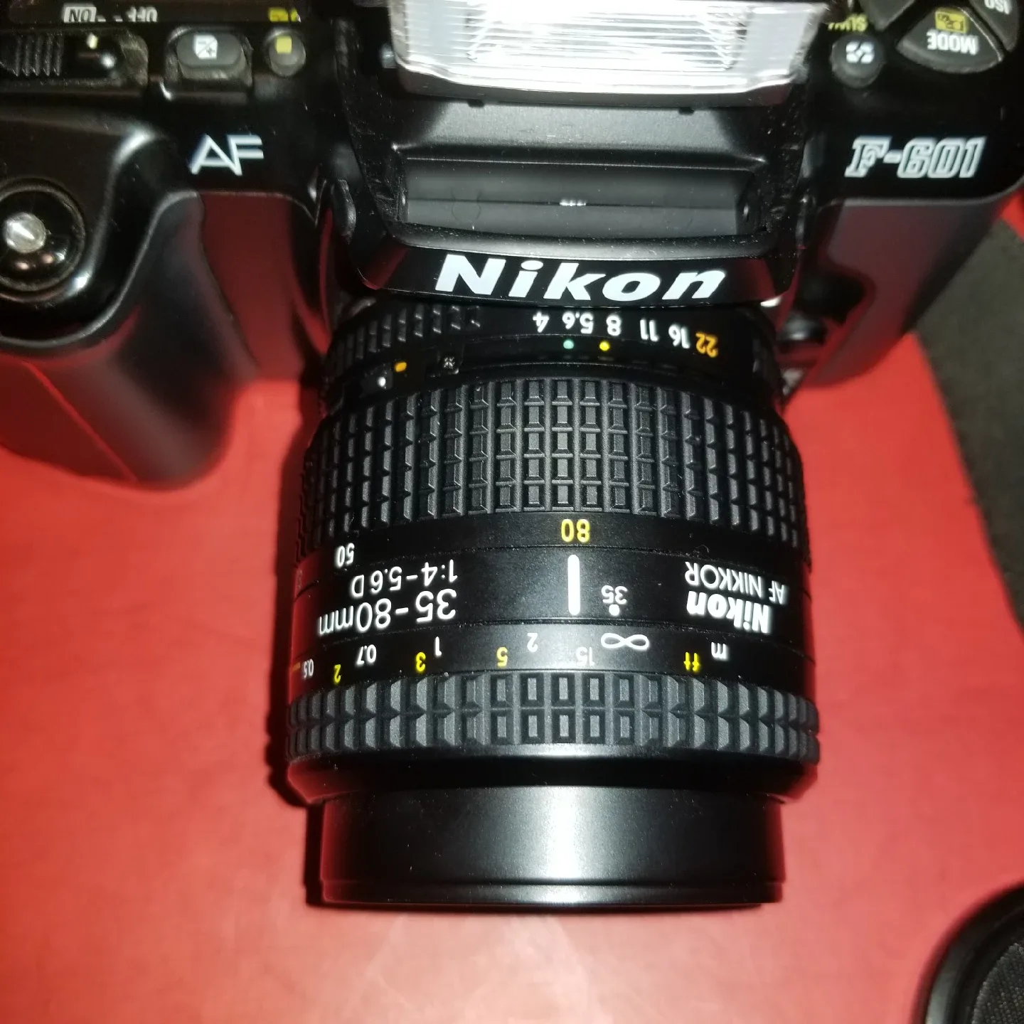 Nikon F-601 AF Film Camera with 35-80mm Lens image indicator(7)