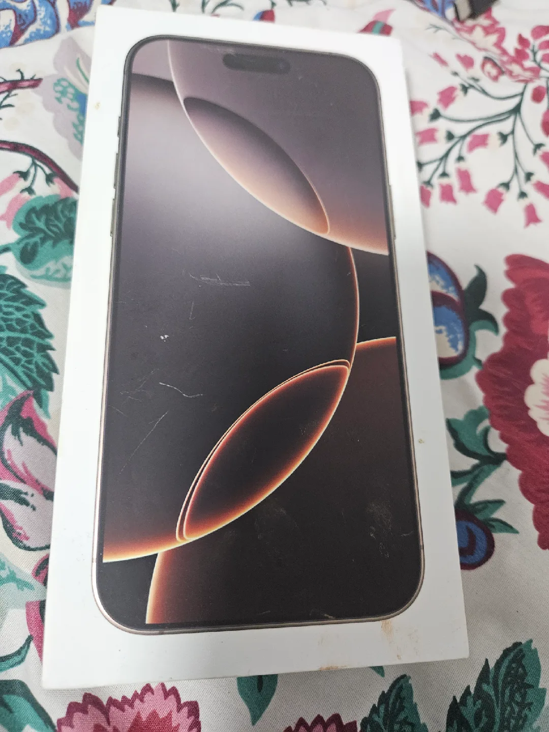 iPhone 16 Pro Max Desert Titanium 256GB (Box Only) thumbnail
