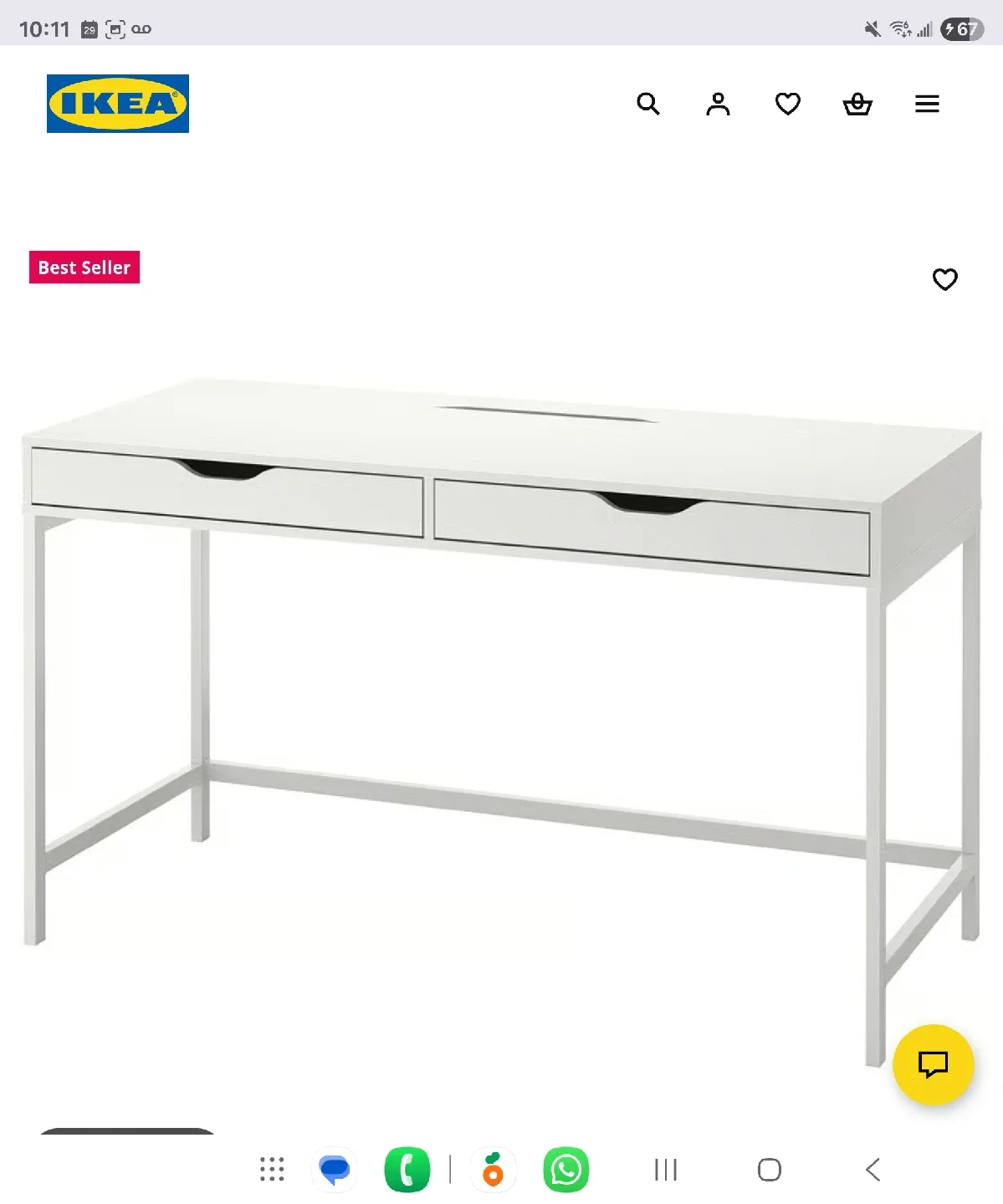 IKEA alex desk thumbnail
