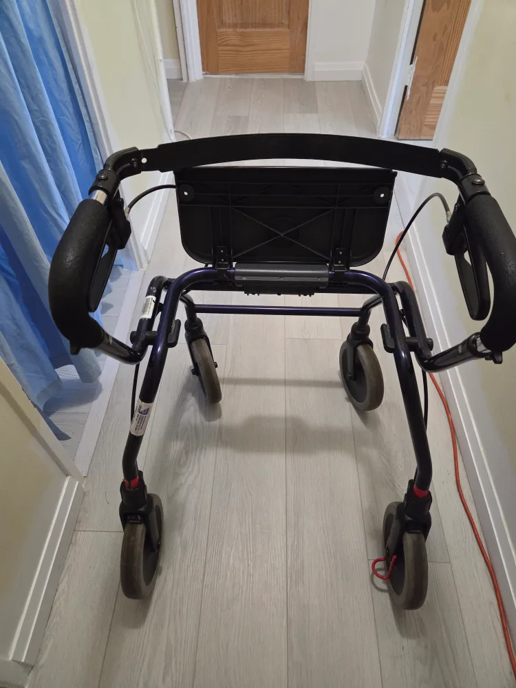 Mobility Walker with Seat,  Commode, Shower Chair image indicator(2)