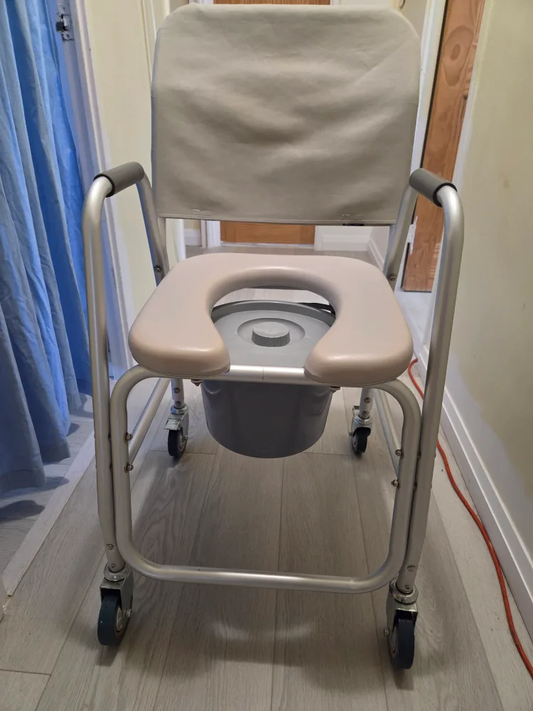 Mobility Walker with Seat,  Commode, Shower Chair image indicator(5)