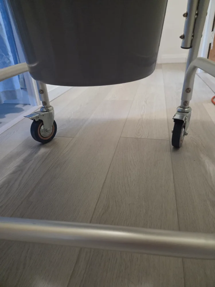 Mobility Walker with Seat,  Commode, Shower Chair image indicator(7)