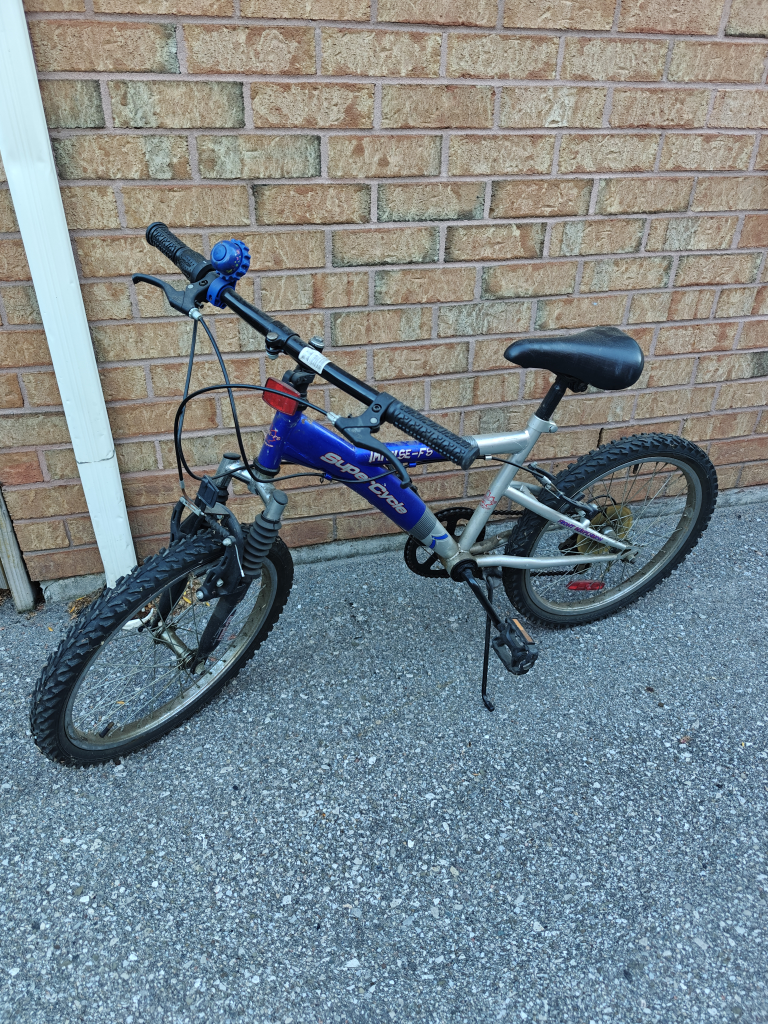 Supercycle Kids' Bike - Blue & Silver