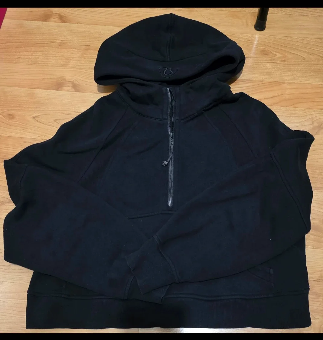 Lululemon Black Scuba Hoodie - Size M/L image indicator(2)