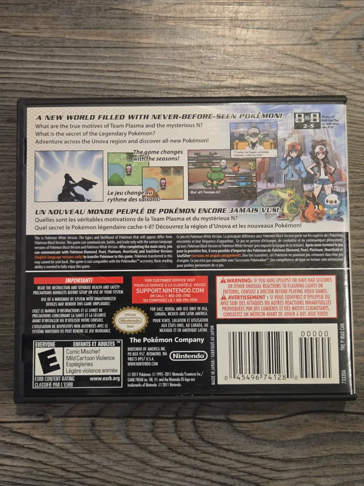 Pokemon White Version for Nintendo DS image indicator(2)