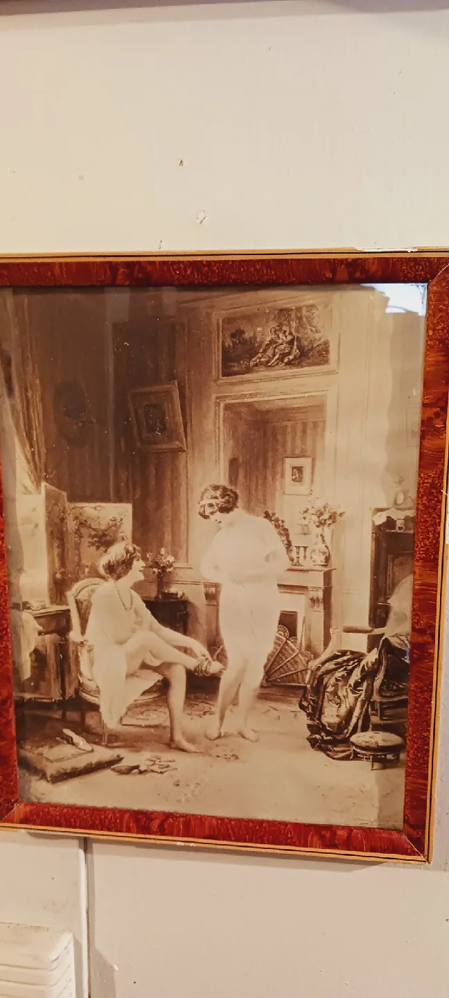 Antique Framed Wall Decor thumbnail