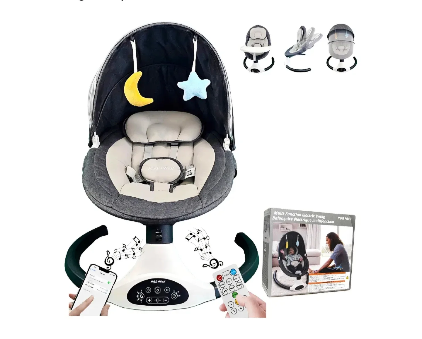 Rego P&M Multifunction Electric Baby Swing thumbnail