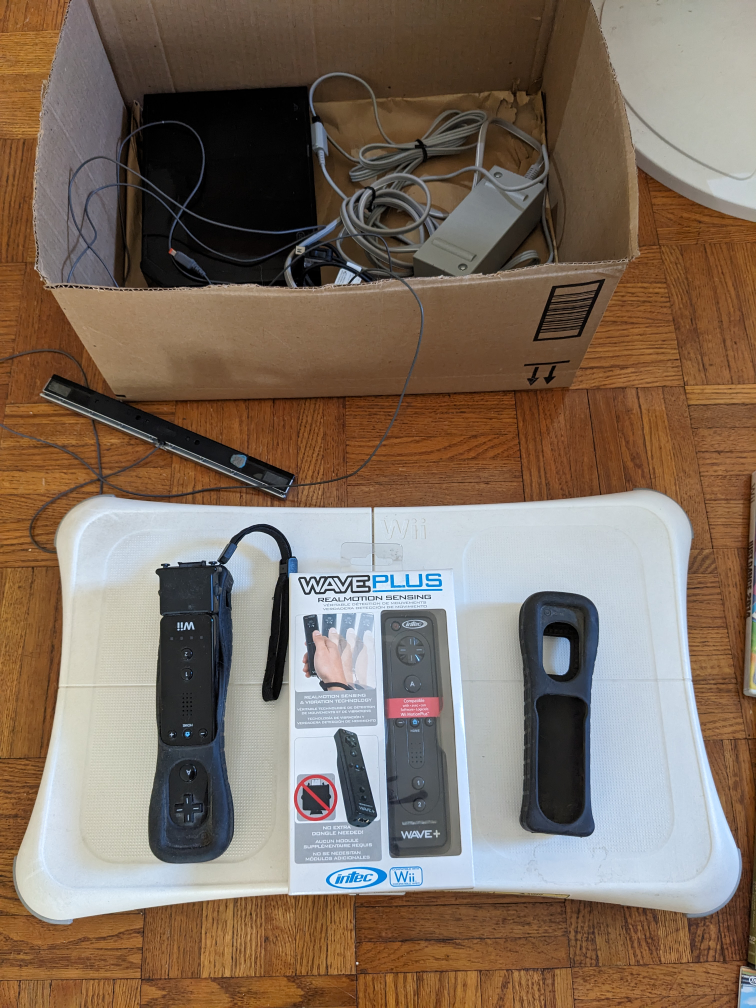 Wii Console, Balance Board, Games and Accessories