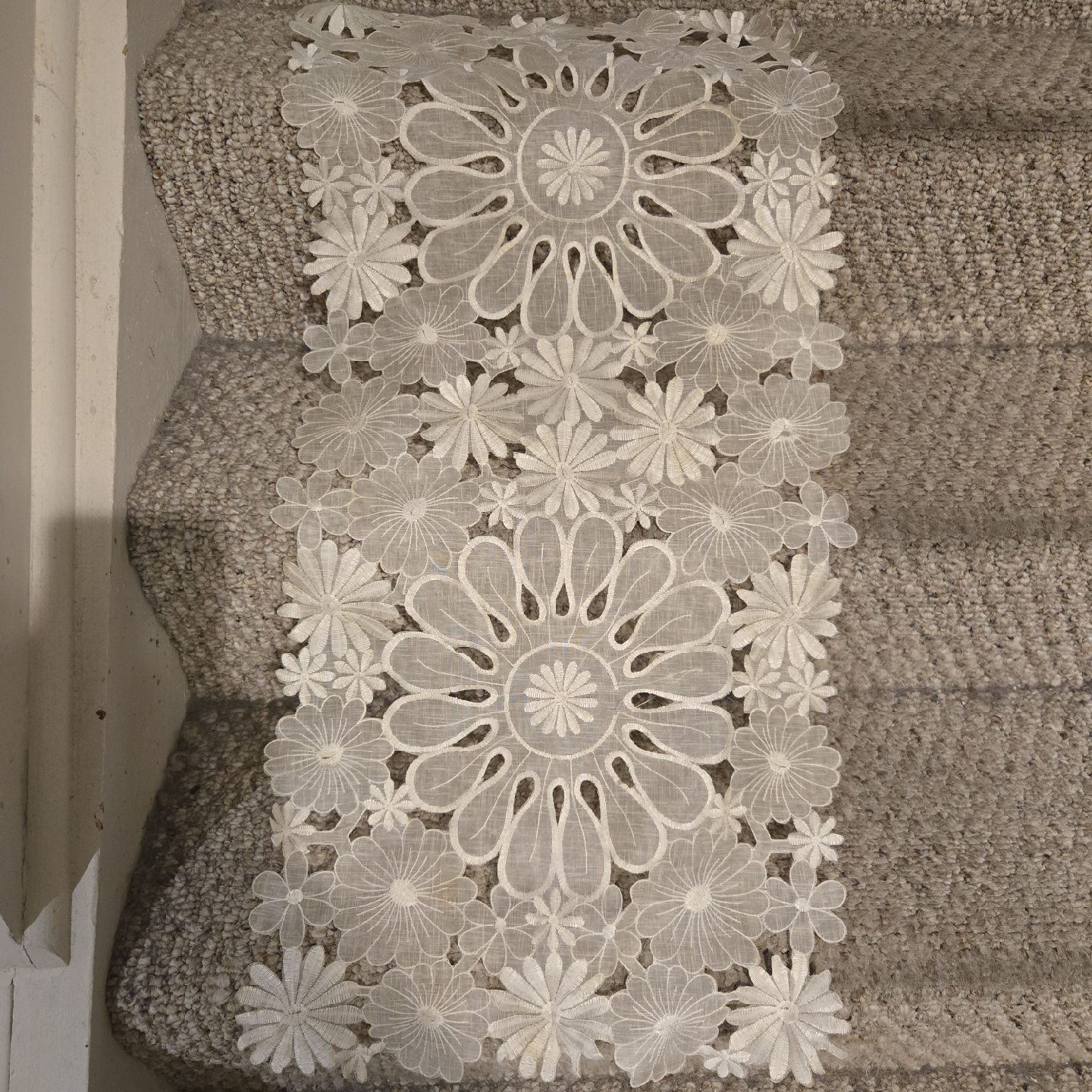Floral Lace Table Runner