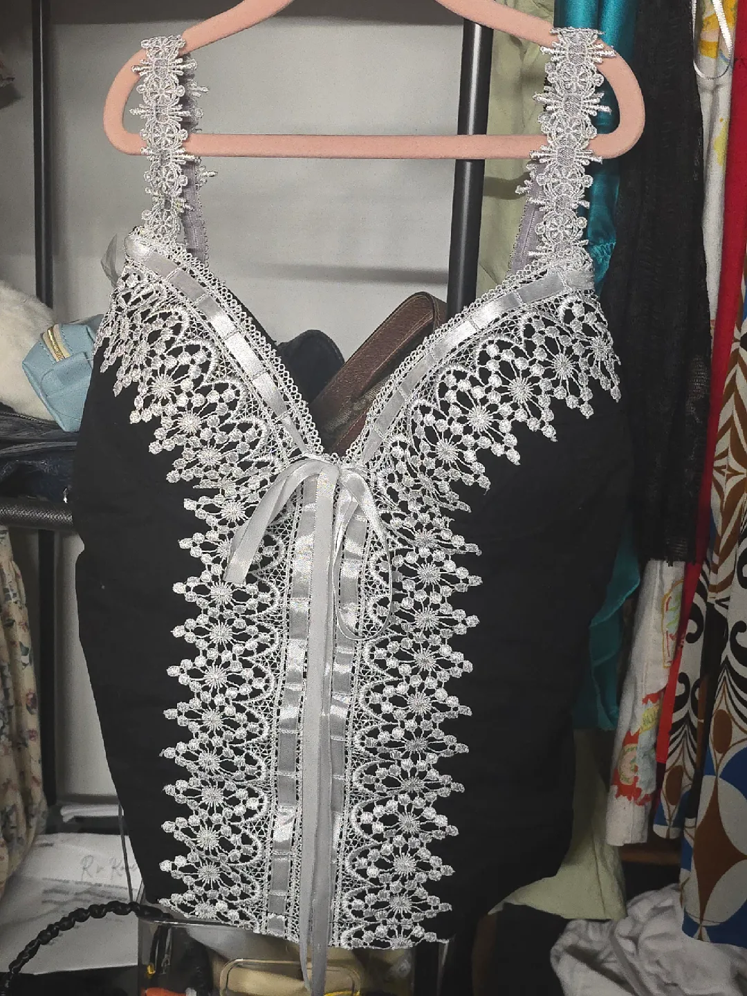 Black Bustier Top image indicator(2)