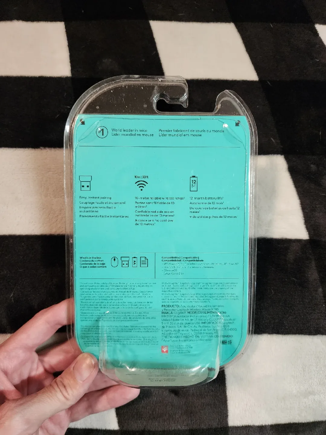 New Logitech M185 Wireless Mouse - Plug & Play image indicator(2)