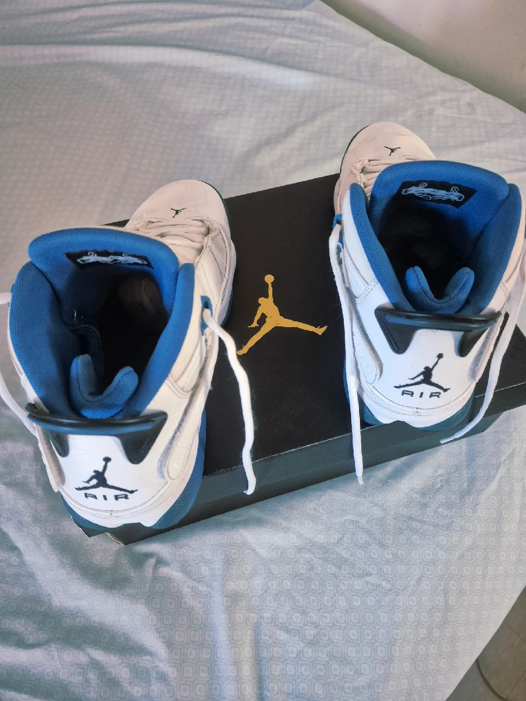 Jordan 6 Rings White/Blue Size 11.5 thumbnail