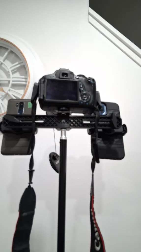 Tripod, for DSLR Camera & TWO phones, Extra Long. New image indicator(3)
