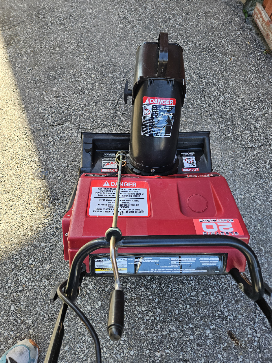 Craftsman 20" Electric Snow Thrower - photo 3