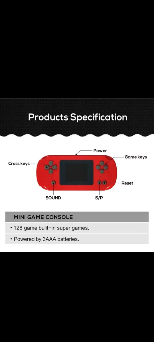 handheld gaming console. image indicator(2)
