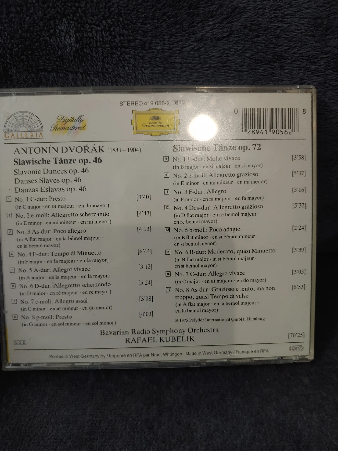 Antonín Dvořák Slawische Tänze CD - photo 2