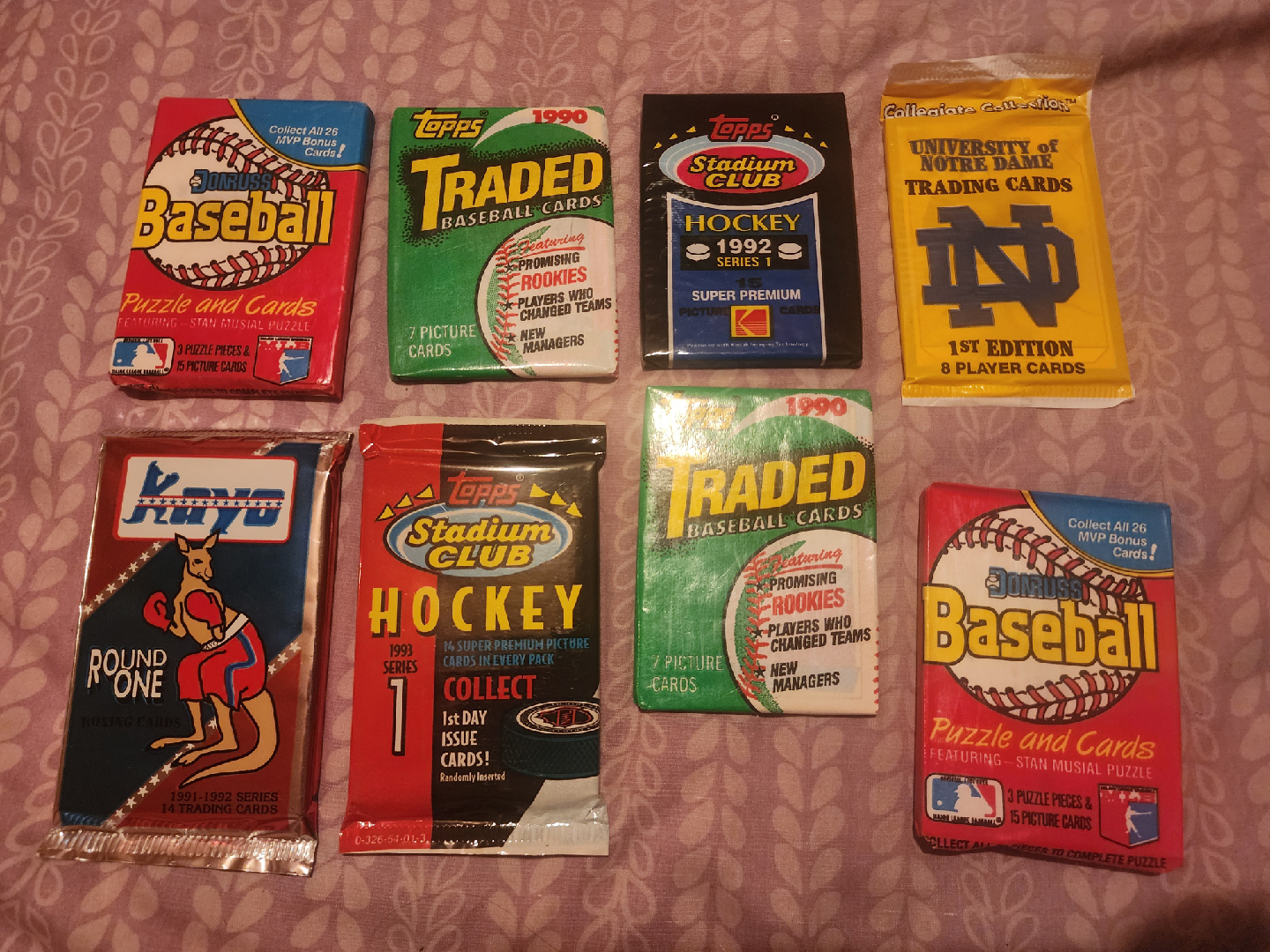 pro Set Platinum NHL Series I and Baseball Cards - photo 3