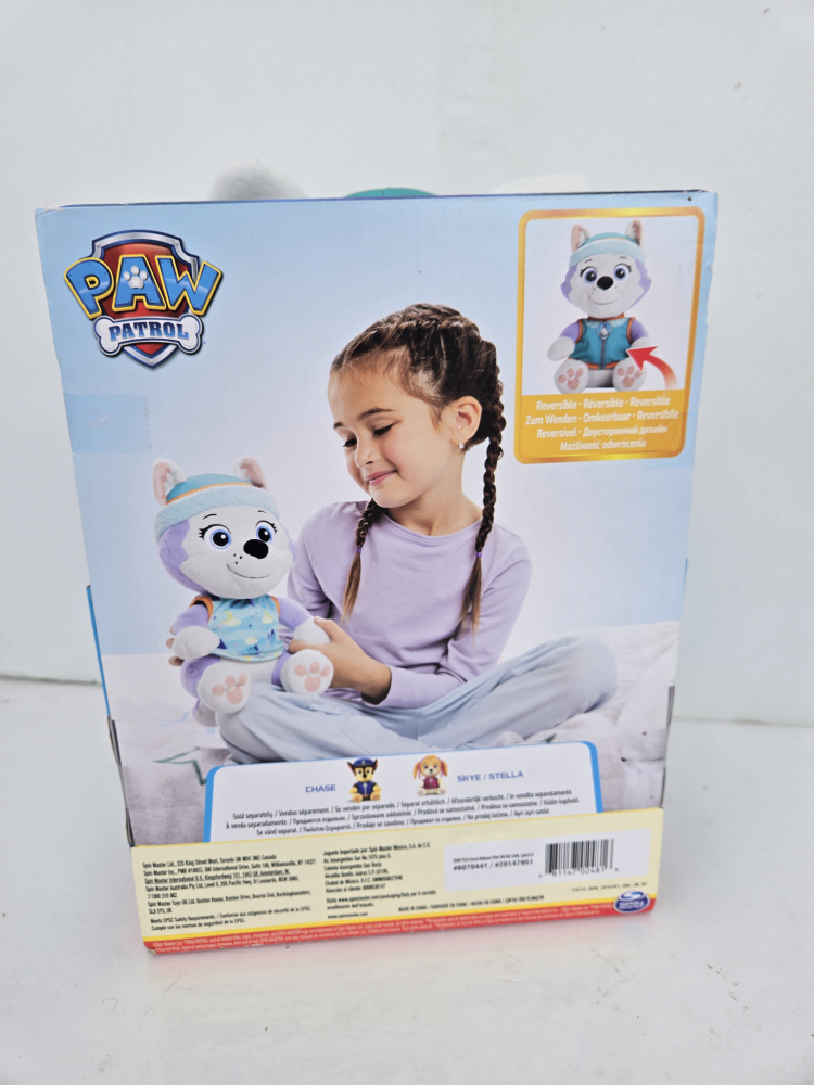 PAW Patrol, Bedtime Plush Everest with Reversible Outfit - photo 3