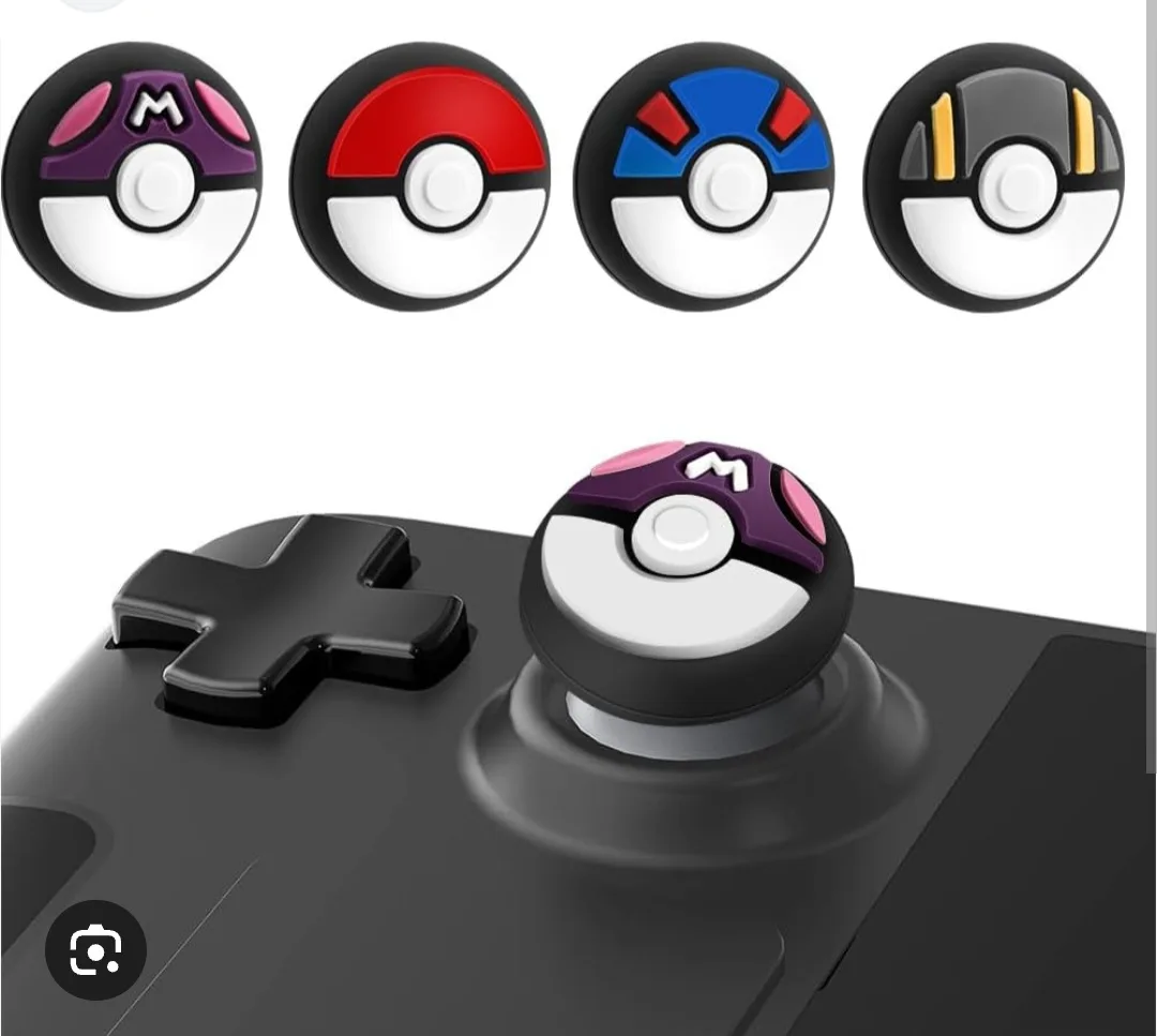4 pcs Nintendo Switch Thumb Grips Caps - Pokémon Theme image indicator(3)
