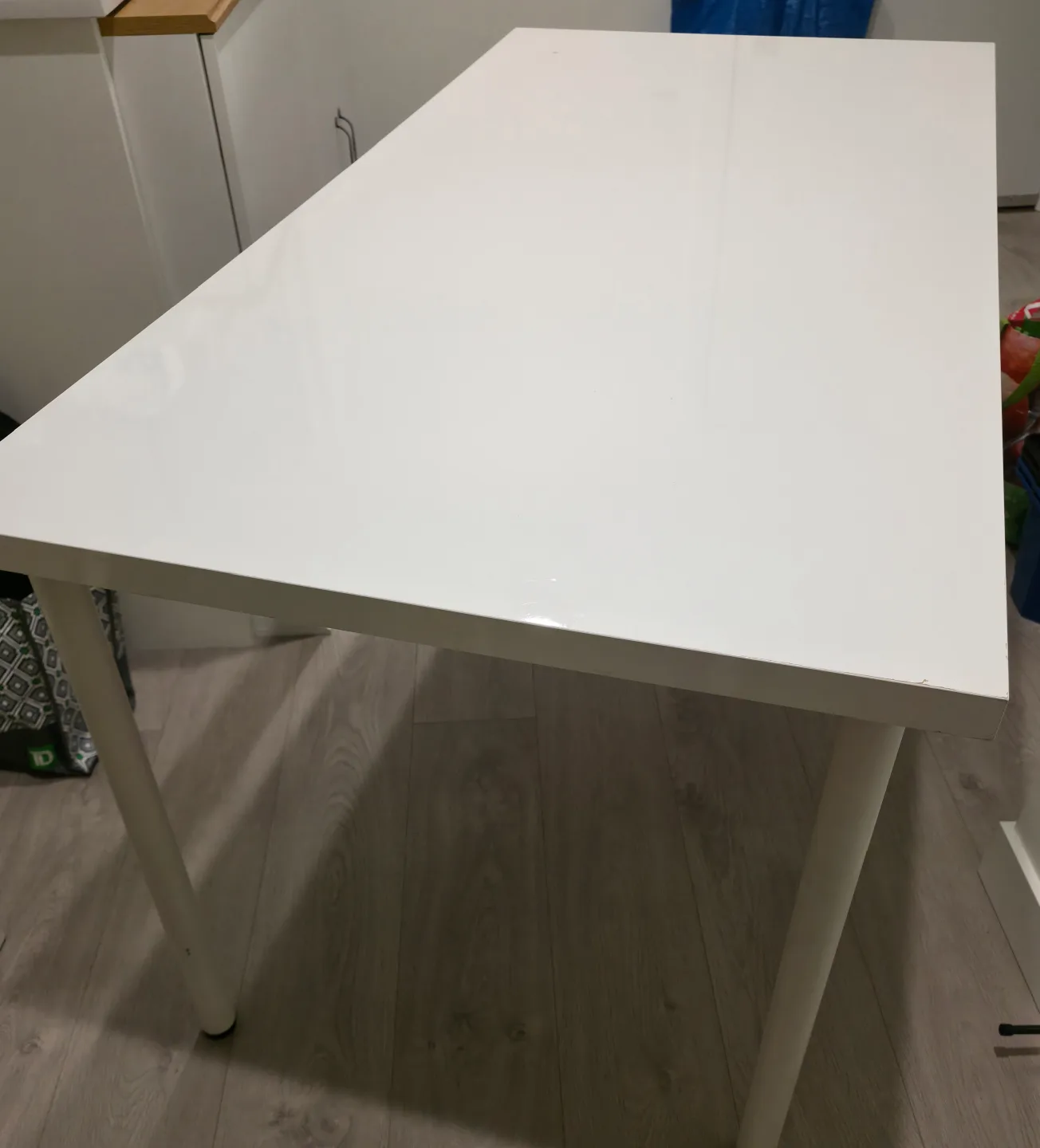 IKEA LINNMON Tabletop with Legs - White image indicator(4)