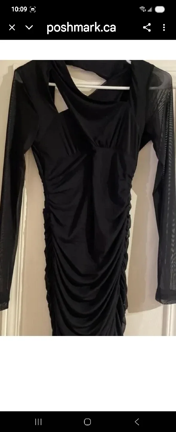 🖤💫Dynamite Black Mini Dress - Size P/S image indicator(5)