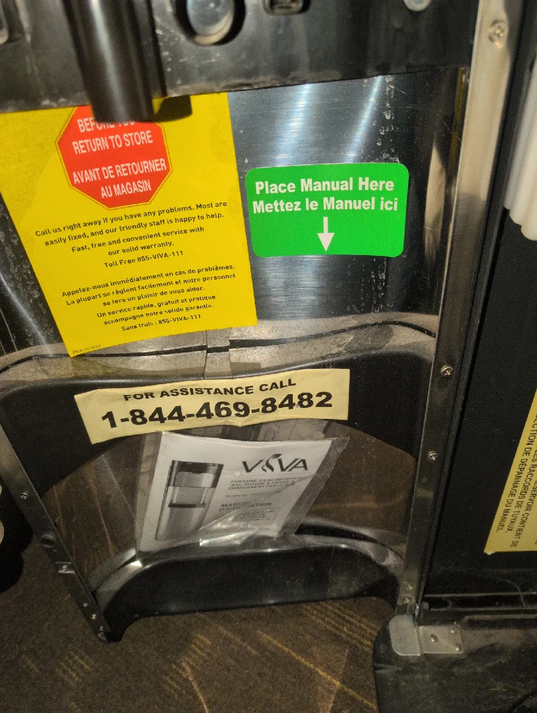 VIVA Self Clean Water Dispenser image indicator(6)