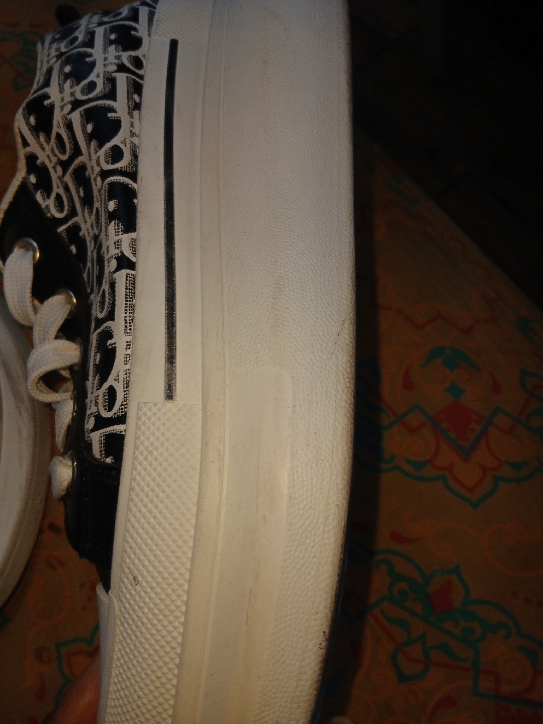 Dior-Style Platform Sneakers - photo 3