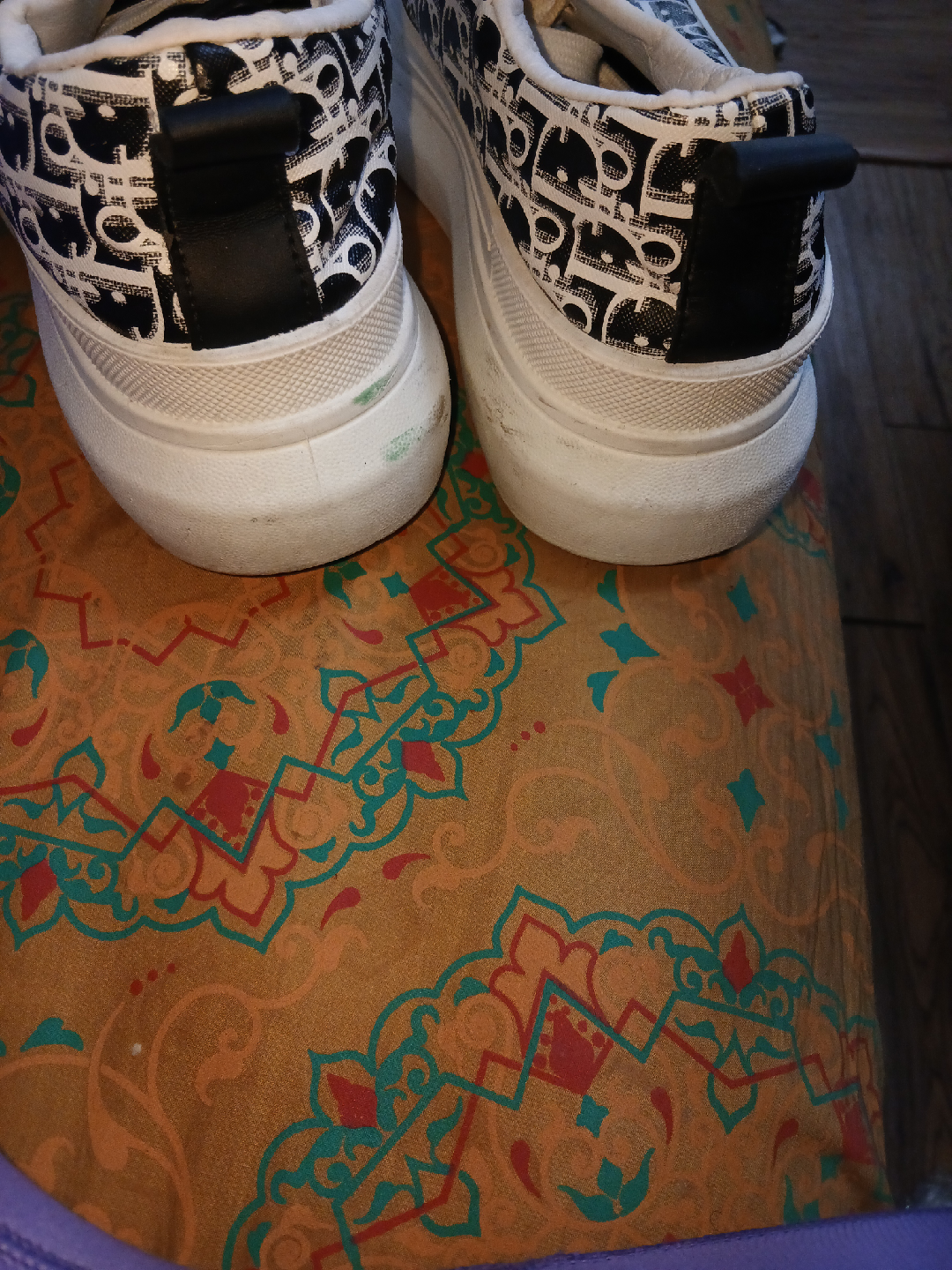 Dior-Style Platform Sneakers - photo 4