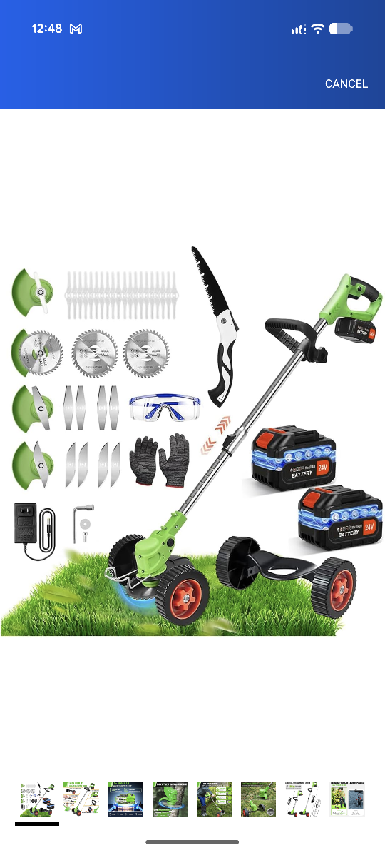 4-in-1 Multifunction Grass Trimmer/Hedge/Edger