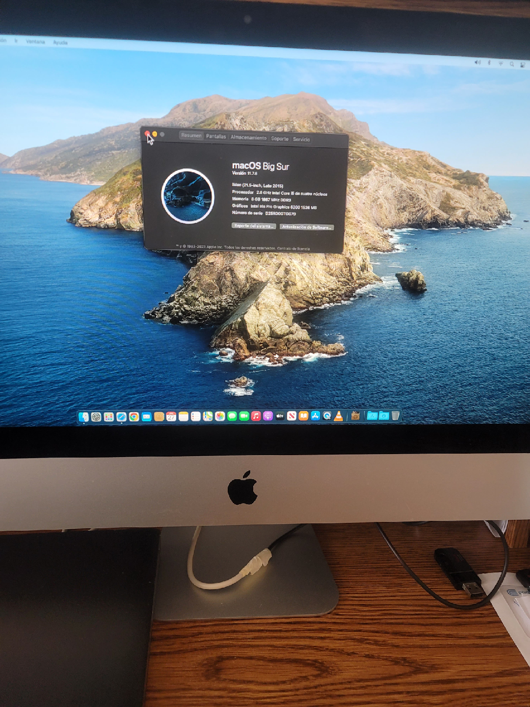 Se vende una imac 2015 en buenas condiciones