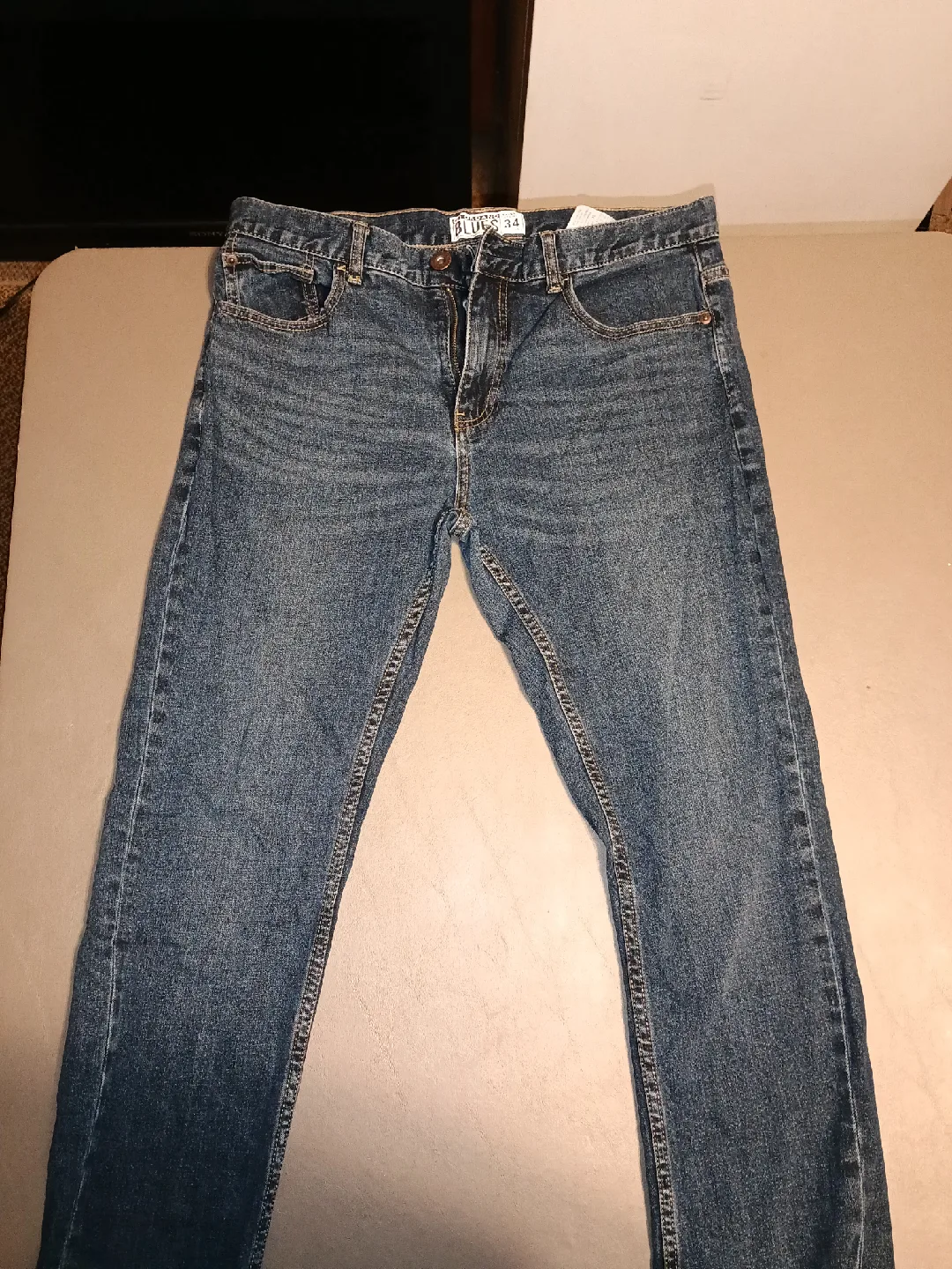 Giordano Blues Skinny Tapered Jeans Size 34 image indicator(2)