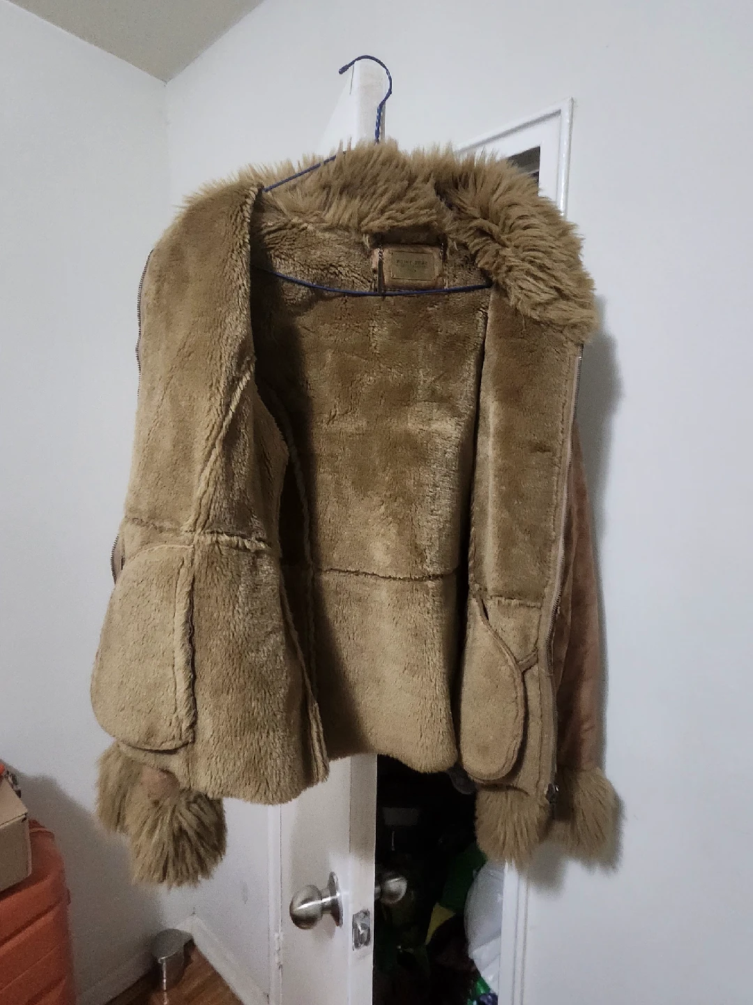 Point Zero Brown Faux Suede Jacket - photo 2
