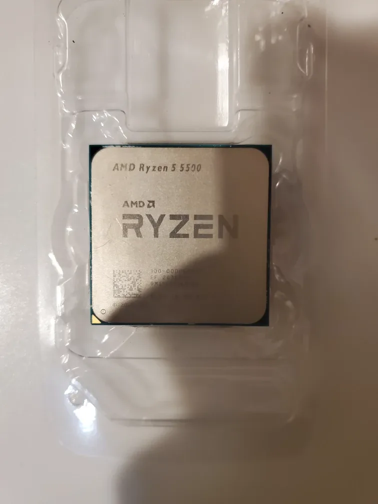 AMD Ryzen 5 5500 (Untested – For Parts or Repair)