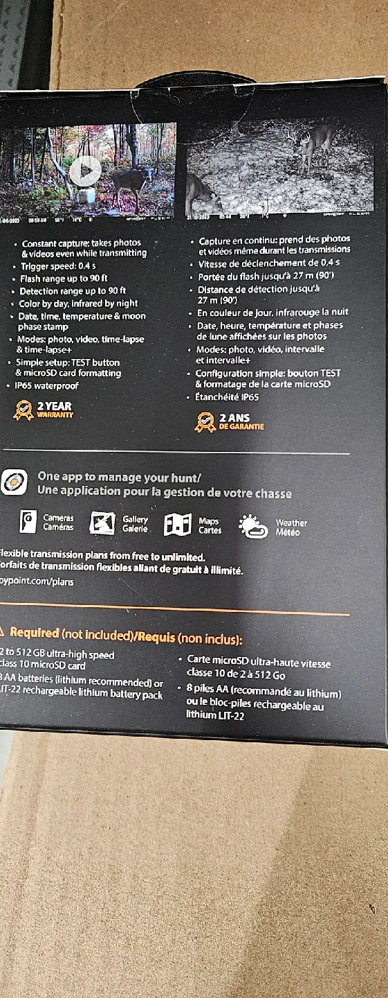 New Spypoint FLEX-M Cellular Trail Camera image indicator(2)