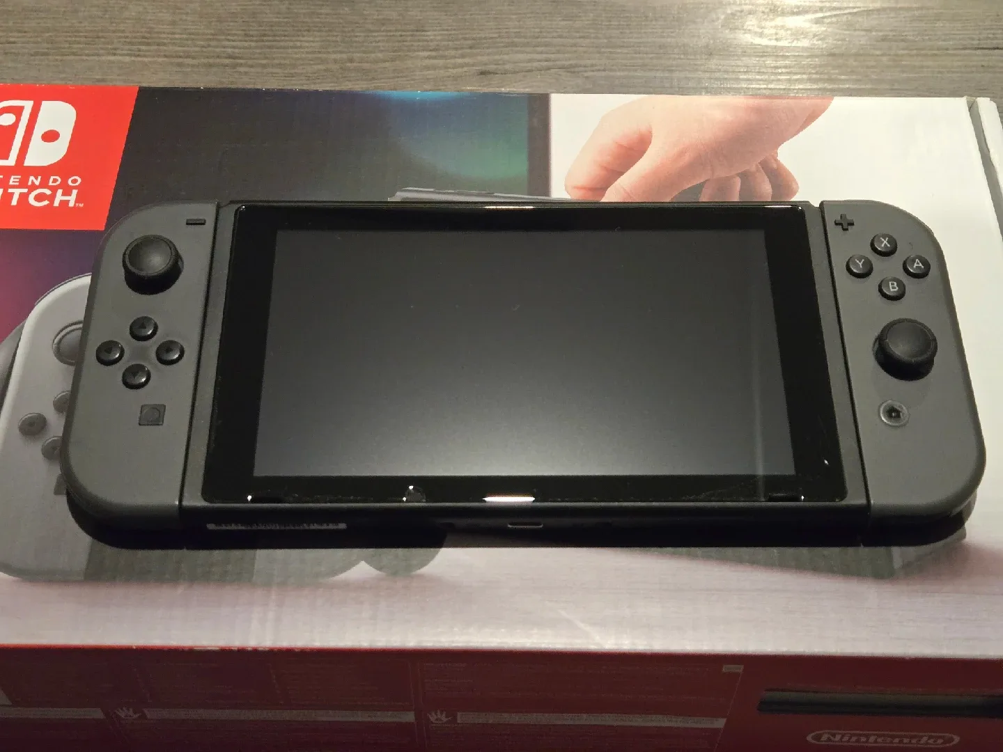 Nintendo Switch Console V1 Bundle w/ Orzly Case & Accessories image indicator(2)