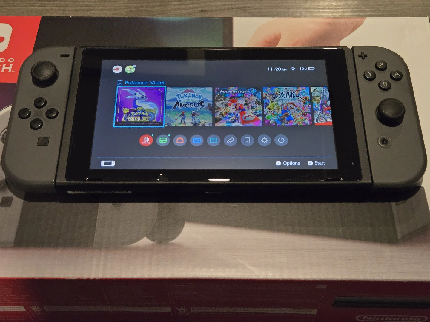 Nintendo Switch Console V1 Bundle w/ Orzly Case & Accessories - photo 3