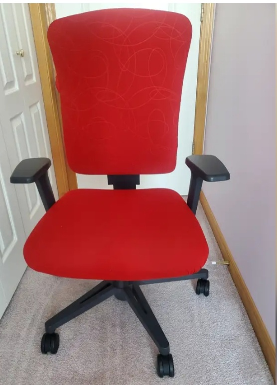 Keilhauer Red Office Chair - SOLD